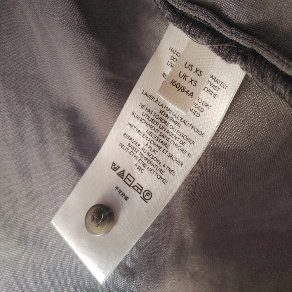 Pilcro Velvet Blouse Size XS - Picture 9 of 12